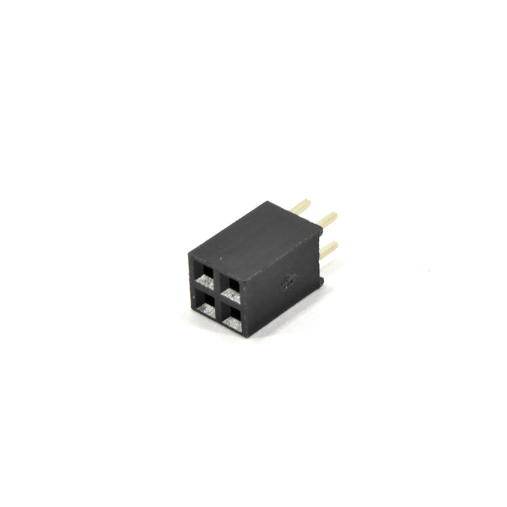 4 Pin (2x2) Dual Row Receptacle Socket 4 Pin (2x2) Dual Row Receptacle Socket